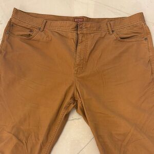 Red Ale by Alesbury Mens Slim Fit Straight Leg Pants Size 42 x 32